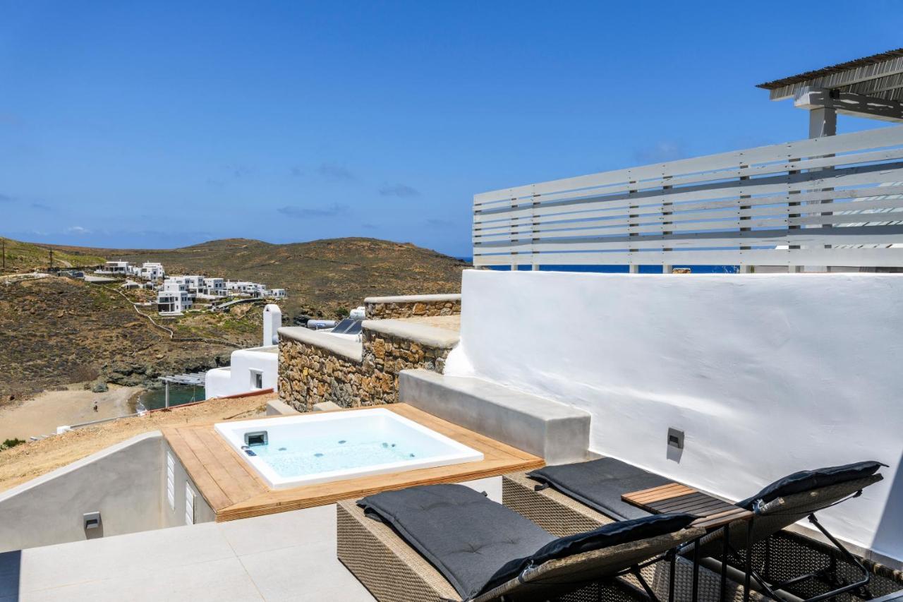 Mykonos Residence Villas & Suites Merchia Beach Exterior foto