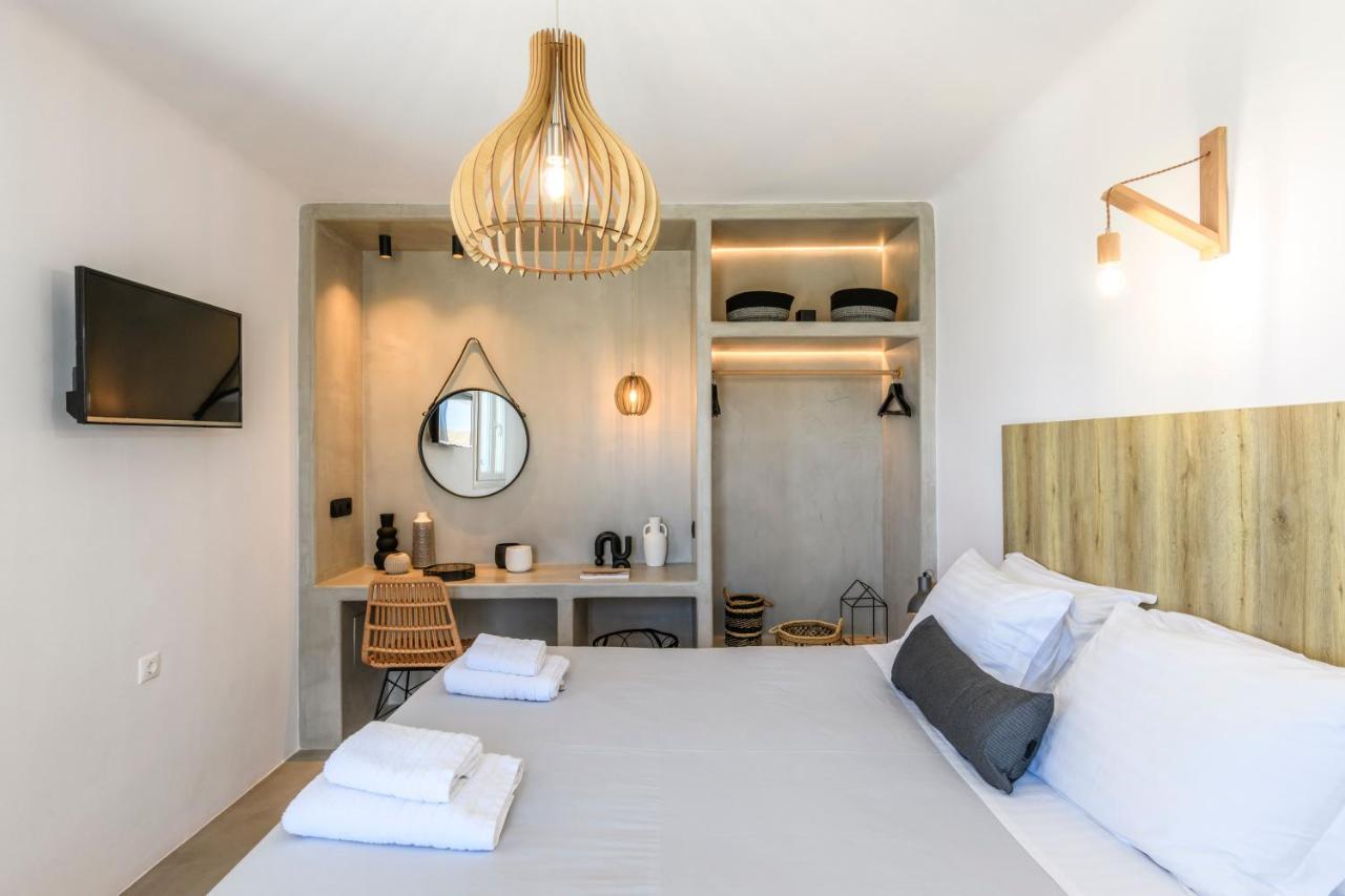 Mykonos Residence Villas & Suites Merchia Beach Exterior foto
