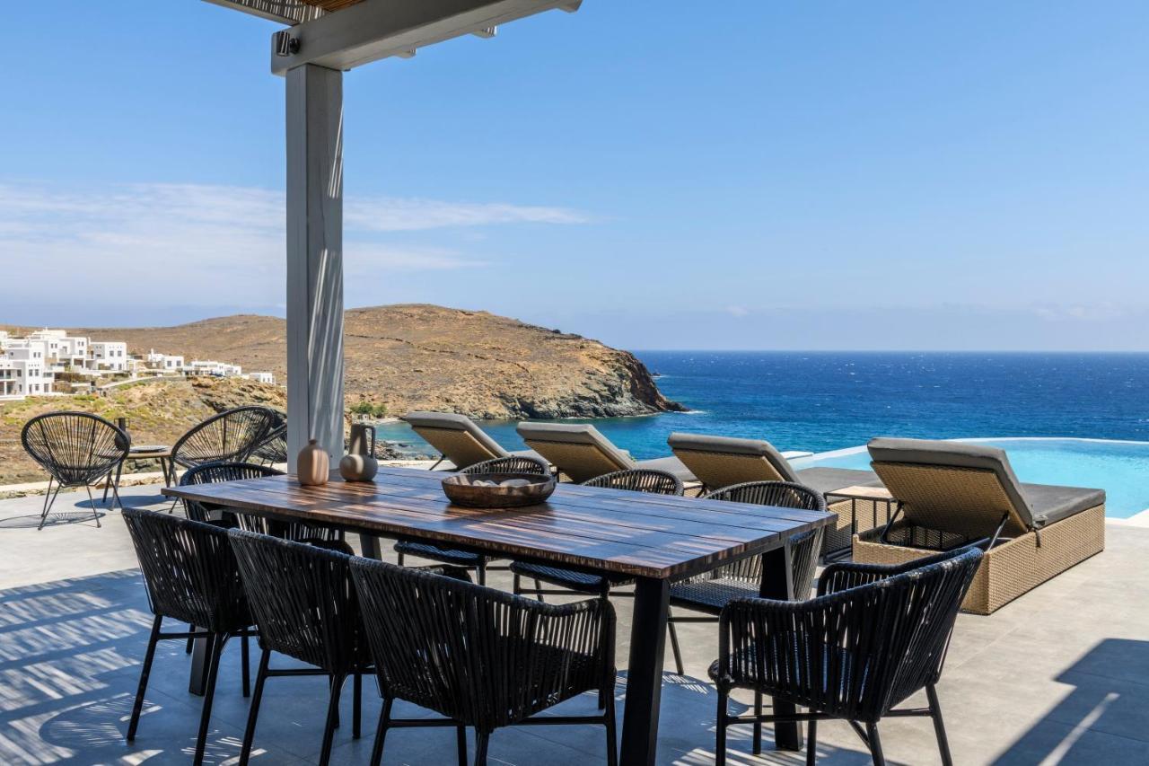 Mykonos Residence Villas & Suites Merchia Beach Exterior foto