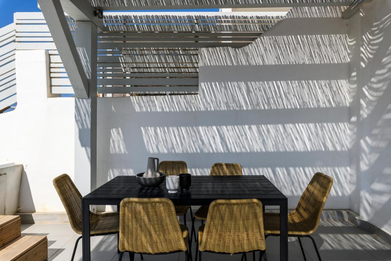 Mykonos Residence Villas & Suites Merchia Beach Exterior foto