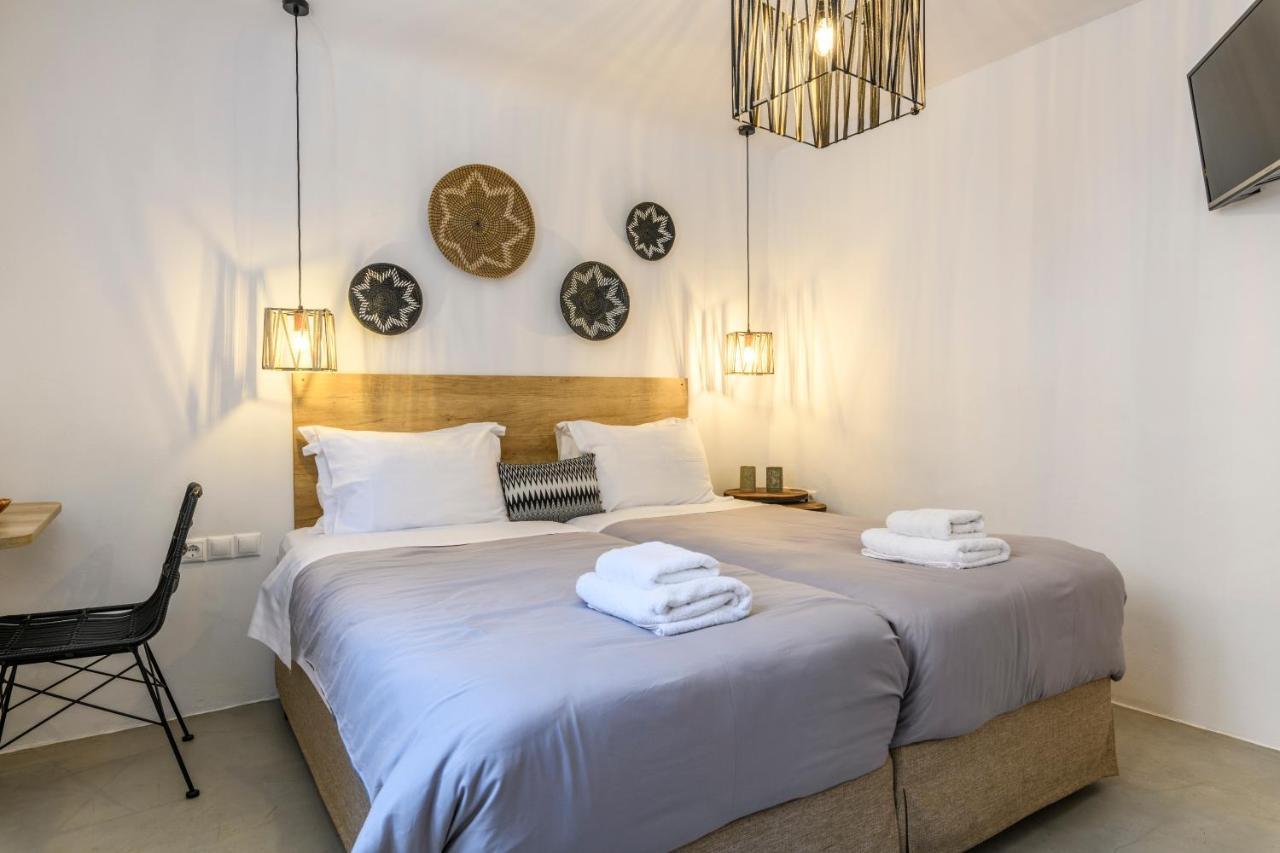Mykonos Residence Villas & Suites Merchia Beach Exterior foto