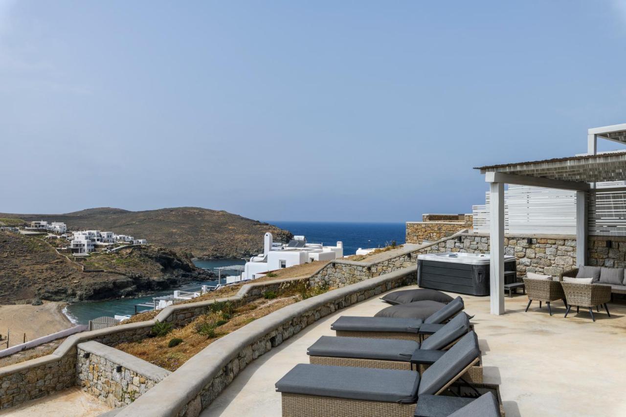 Mykonos Residence Villas & Suites Merchia Beach Exterior foto