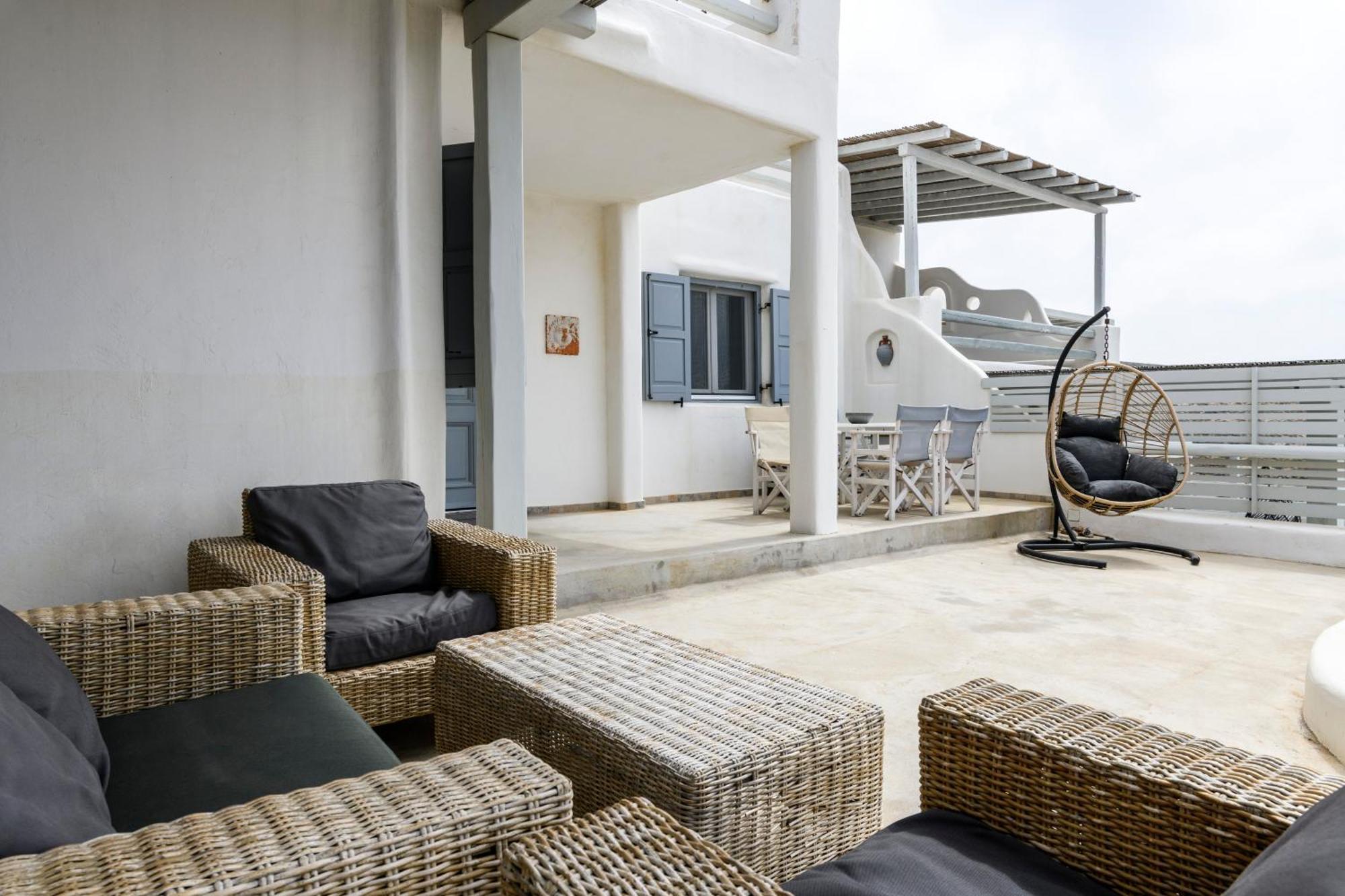 Mykonos Residence Villas & Suites Merchia Beach Exterior foto